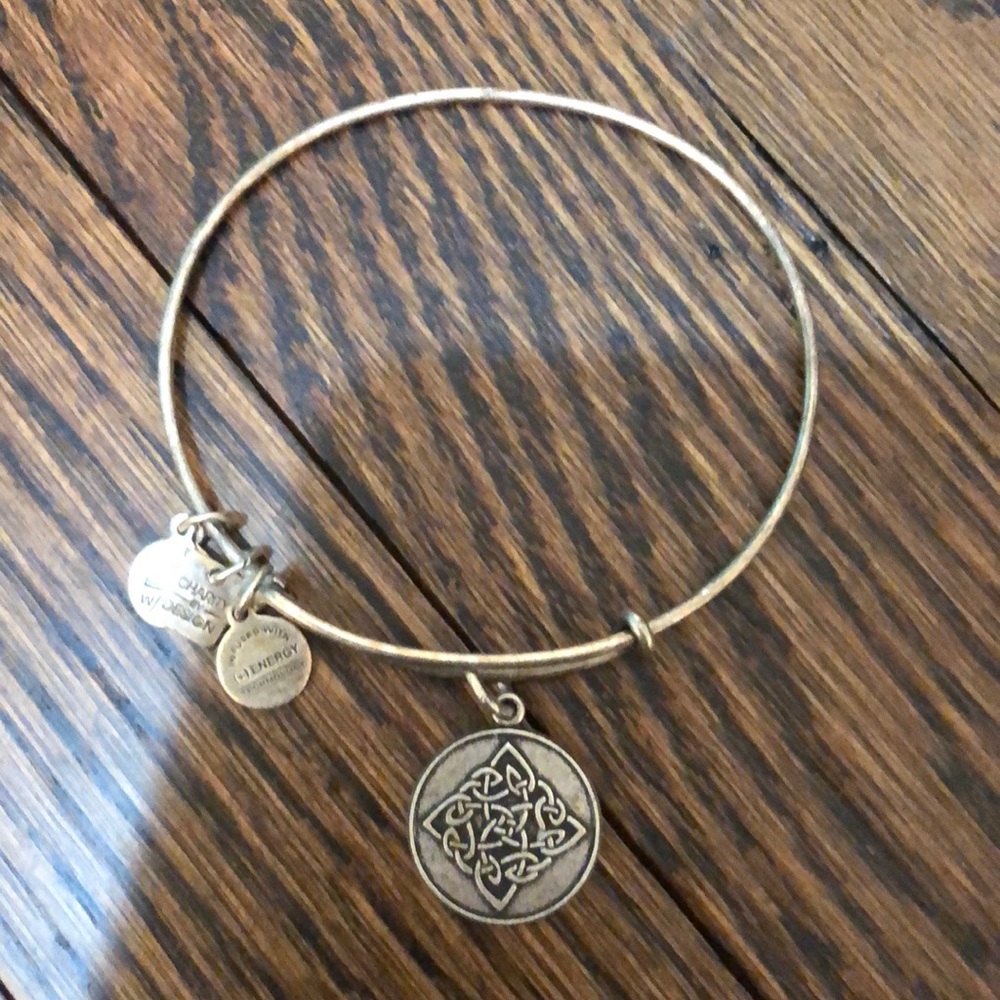 alex and ani silver bracelet